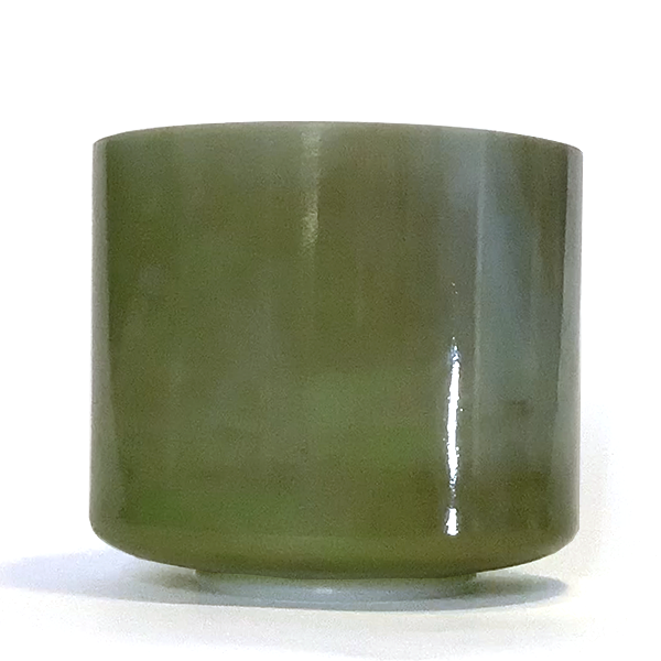Itoigawa Jade Jade 9" C# -10 Crystal Tones® singing bowl available at mnsoundhealing.com
