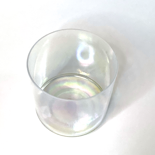 Citrine Kyanite Platinum 8" C +15 Crystal Tones® singing bowl