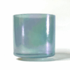 Great Salt Lake Aqua Aura Gold Platinum 7" F +15 Crystal Tones® singing bowl available at mnsoundhealing.com