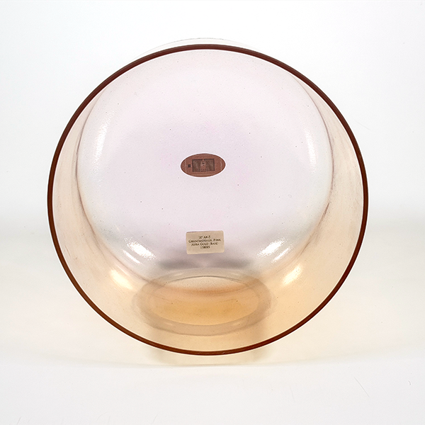 Crystal Tones® 10" A# +5 Grandmother Pink Aura Gold Available at Minnesota Sound Healing