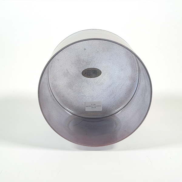 Crystal Tones® 8" C# 0 Amethyst Palladium Available at Minnesota Sound Healing