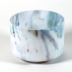 Crystal Tones® Abalone 8" E +10 singing bowl from Minnesota Sound Healing