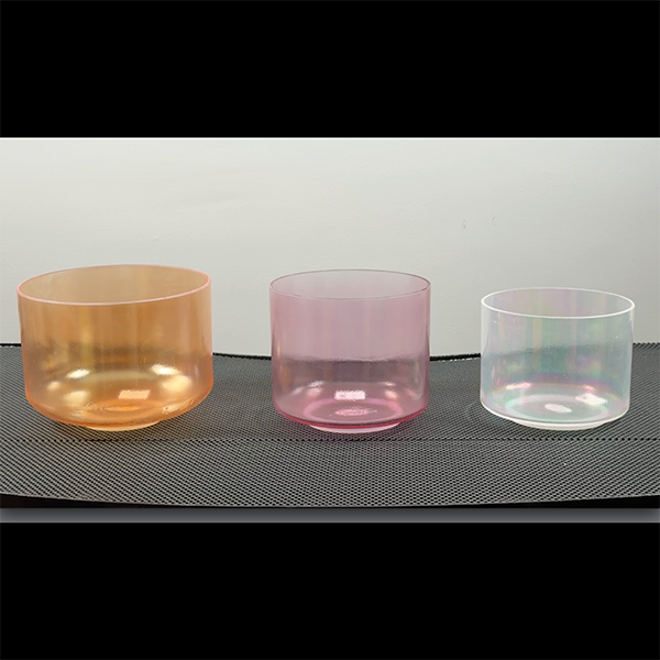 Crystal Tones® Alchemy Singing Bowl Golden Harmony Alchemy Set available at Minnesota Sound Healing