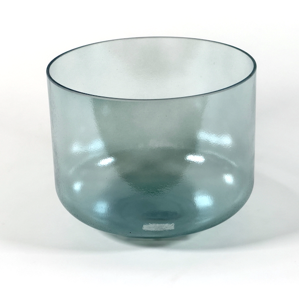 Crystal Tones® Green Heart Aura Gold 10" G# +5 singing bowl from Minnesota Sound Healing