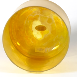 Crystal Tones® Libyan Gold Tektite Celestial Rings 10" B +10 singing bowl from Minnesota Sound Healing