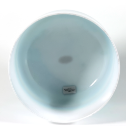 Crystal Tones® Mother Of Platinum Ocean Gold Base 12" F +25 singing bowl from Minnesota Sound Healing