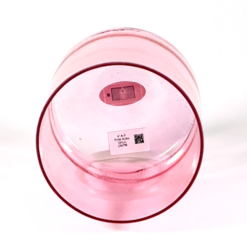 Crystal Tones® Pink Aura Gold 6" A +5 singing bowl from Minnesota Sound Healing