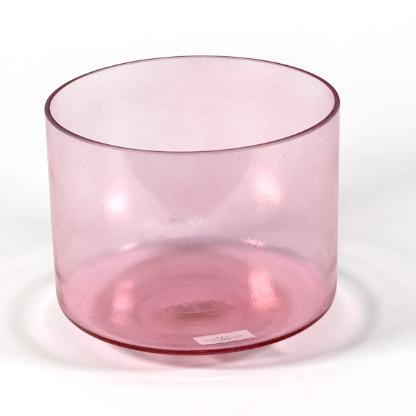 Crystal Tones® Pink Aura Gold 8 F +5 singing bowl from Minnesota Sound Healing