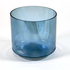 Indigo White Light Aura Gold 8" D# +5 Crystal Tones® singing bowl available at mnsoundhealing.com