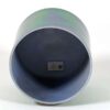 Crystal Tones® Alchemy Singing Bowl - Black Tourmaline Platinum Frosted Inside 7" A +5