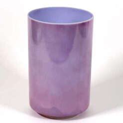 Crystal Tones® Alchemy Singing Bowl - Egyptian Blue Pink Ocean Gold 7" E +10