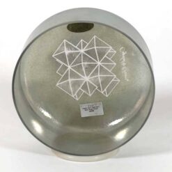 Crystal Tones® Alchemy Singing Bowl - Great Salt Lake Salt Sage Aura Gold 9" F +15