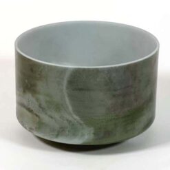 Crystal Tones® Alchemy Singing Bowl - Itoigawa Jade Frosted Inside 9" E 0