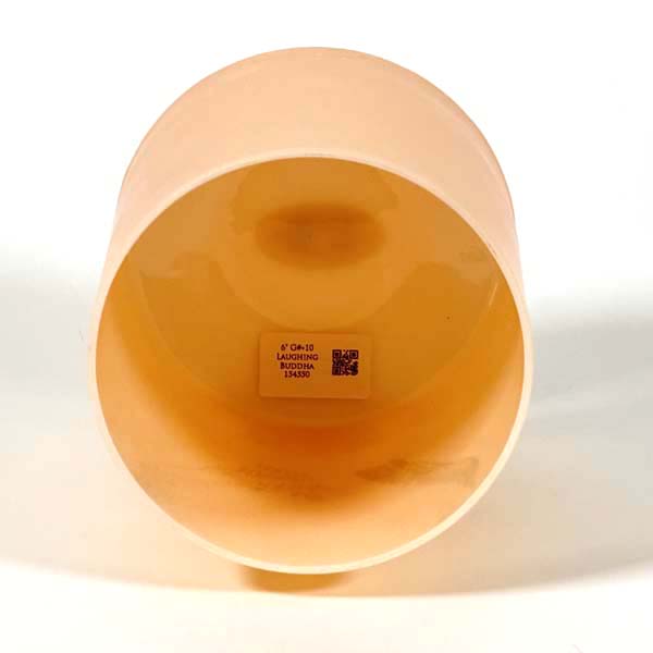 Crystal Tones® Alchemy Singing Bowl - Laughing Buddha 6" G# +10