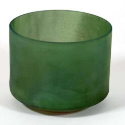 Crystal Tones® Alchemy Singing Bowl - Malachite Frosted 7" A# +10