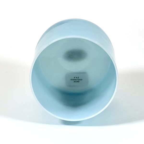 Crystal Tones® Alchemy Singing Bowl - Ocean Gold 6" A -5