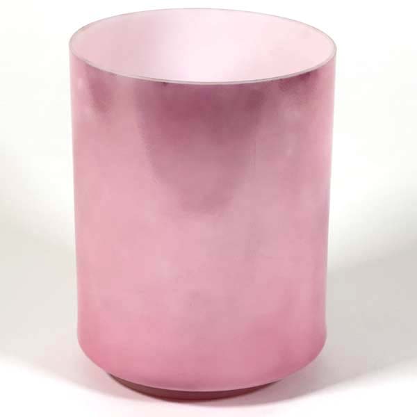 Crystal Tones® Alchemy Singing Bowl - Pink Ocean Gold Tall 7" D -5