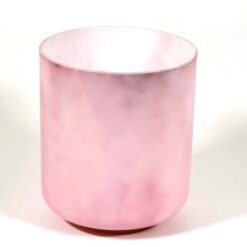 Crystal Tones® Alchemy Singing Bowl - Pink Ocean Gold Tall 8" C# +20