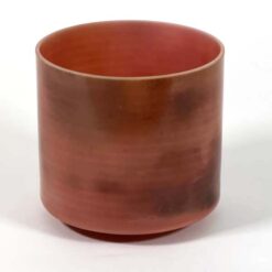 Crystal Tones® Alchemy Singing Bowl - Sedona Red Rock Pink Ocean Gold Inside 7" G +5