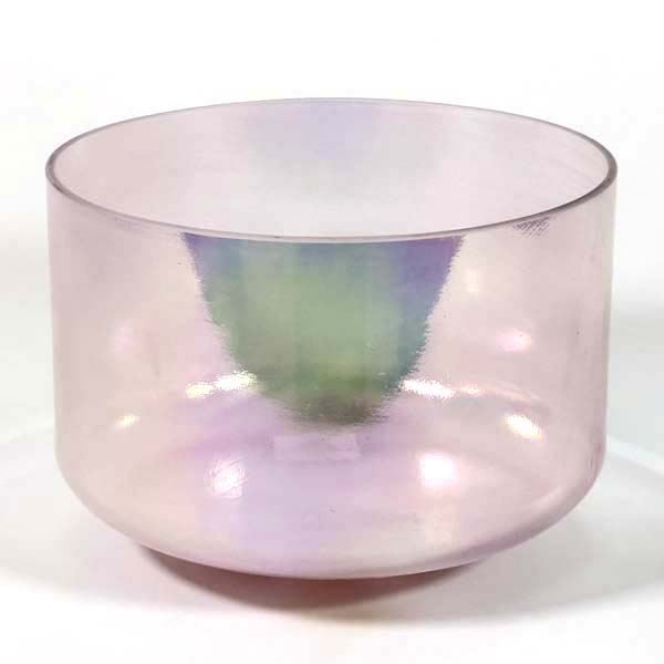 Crystal Tones® Alchemy Singing Bowl - Tesseract Salt Violet Flame Aura 9" C +5